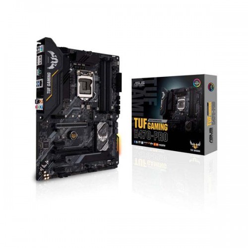 ASUS TUF Gaming H470-Pro LGA 1200 ATX with Aura Sync RGB and Thunderbolt 3 Motherboard ASUS TUF Gaming H470-Pro LGA 1200 ATX with Aura Sync RGB and Thunderbolt 3 Motherboard